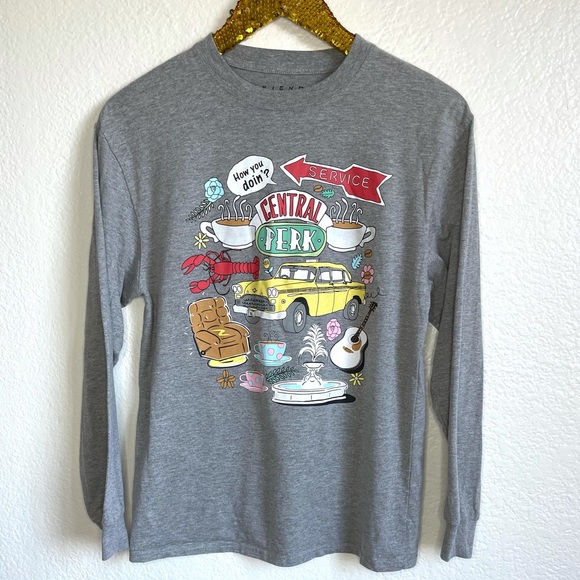 FRIENDS Tops - Friends Central Perk Long Sleeve Shirt